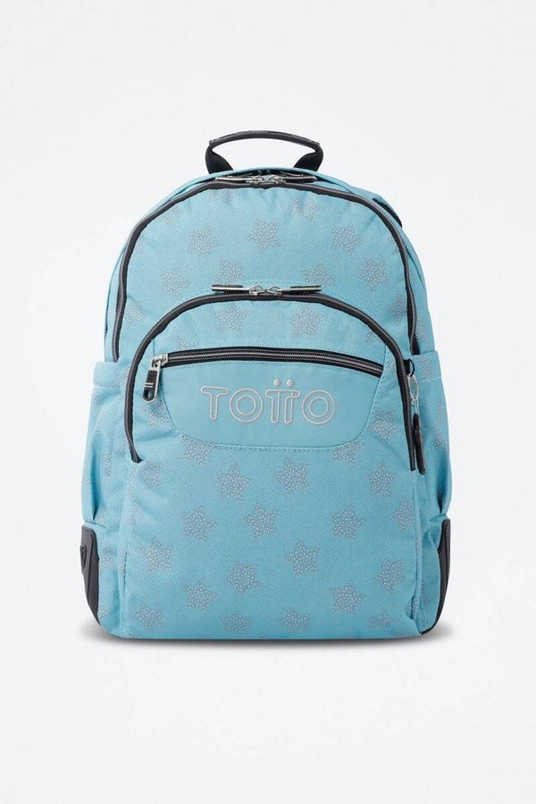 TOTTO - Mochila Crayoles estrella celeste