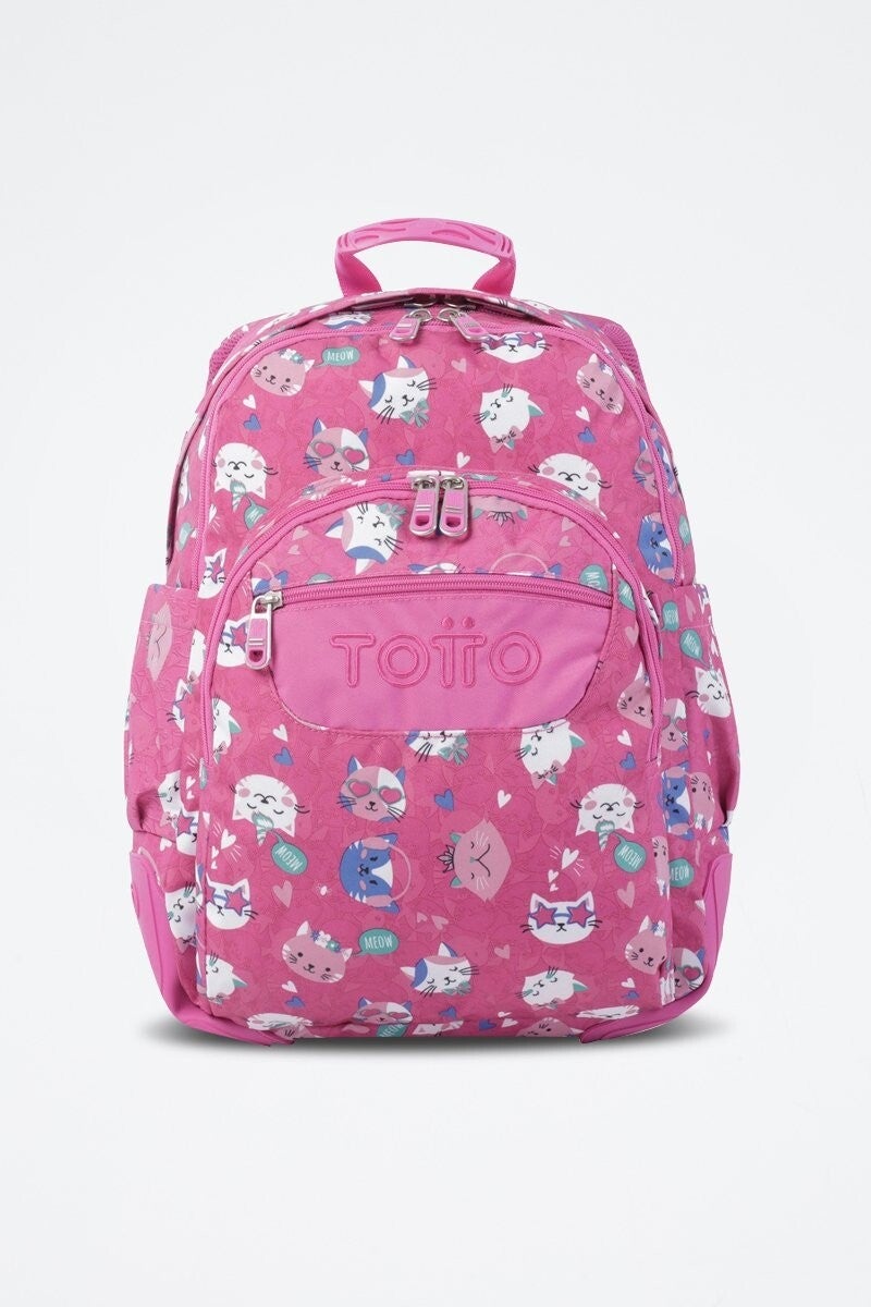 TOTTO - Mochila Crayoles Gato
