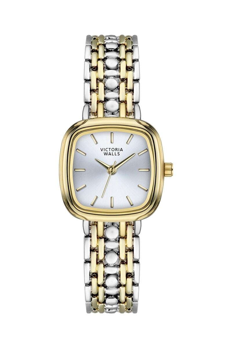 VICTORIA WALLS Reloj de cuarzo de acero - Dorado y plateado - Marc Malone