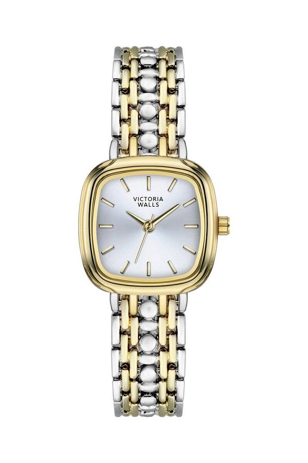 VICTORIA WALLS Reloj de cuarzo de acero - Dorado y plateado - Marc Malone