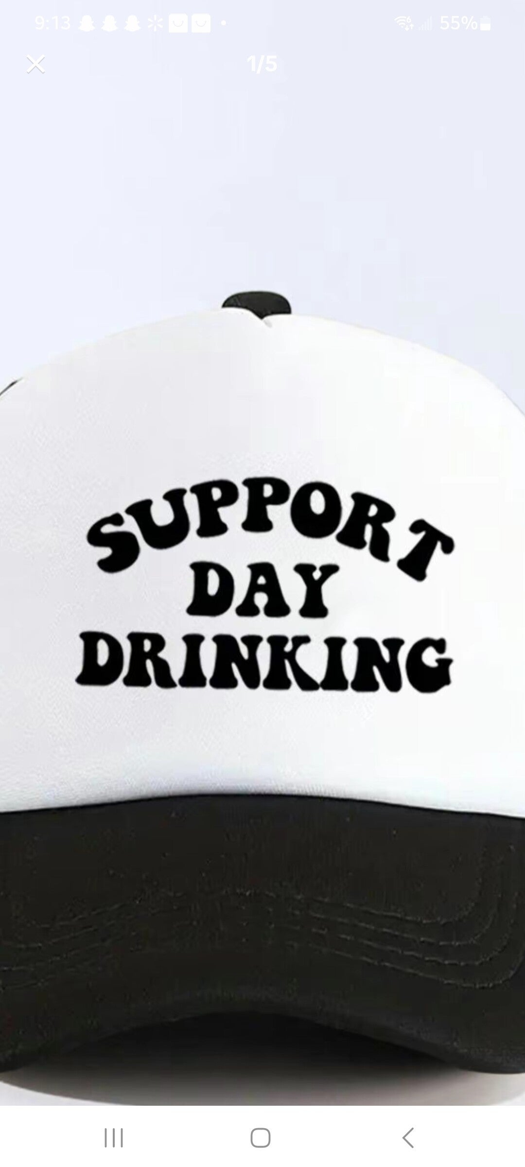 The "Hydration is Key" Cap