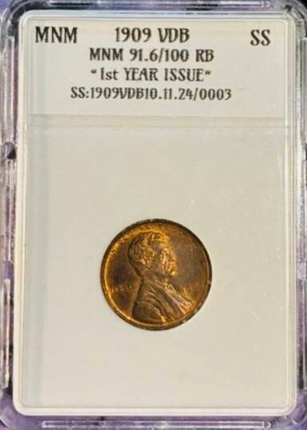 1909 VDB Lincoln Cent