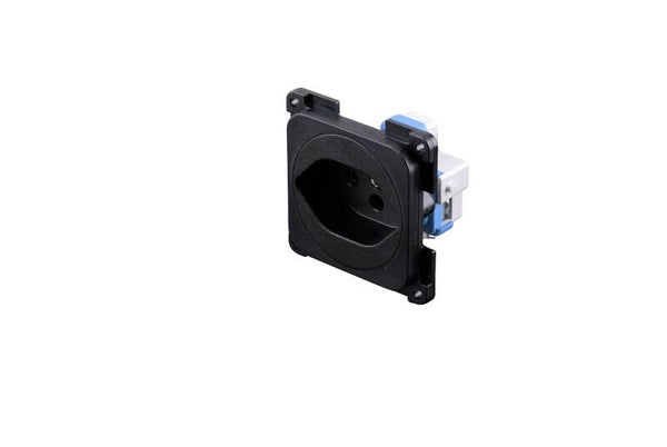 FAWO Steckdoseneinsatz Schuko 25 Farbe schwarz Ausführung Schweiz