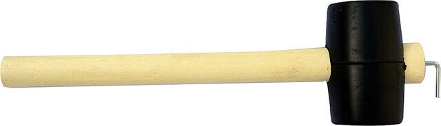 heusser products Gummihammer Heusser products mit Heringsauszieher 30 cm