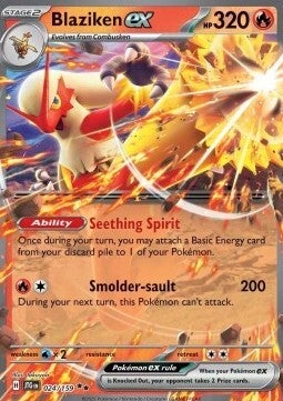 Blaziken ex (JTG 024) - EN