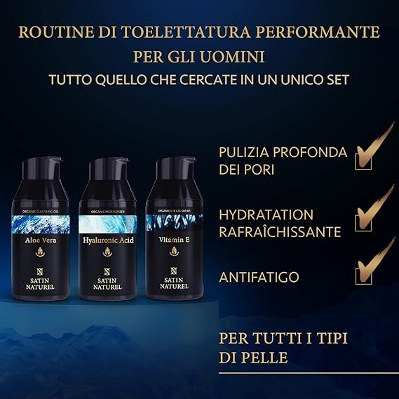 Skincare set per lui