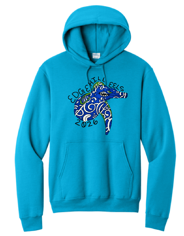 Neon Blue Edgehill Hoodie