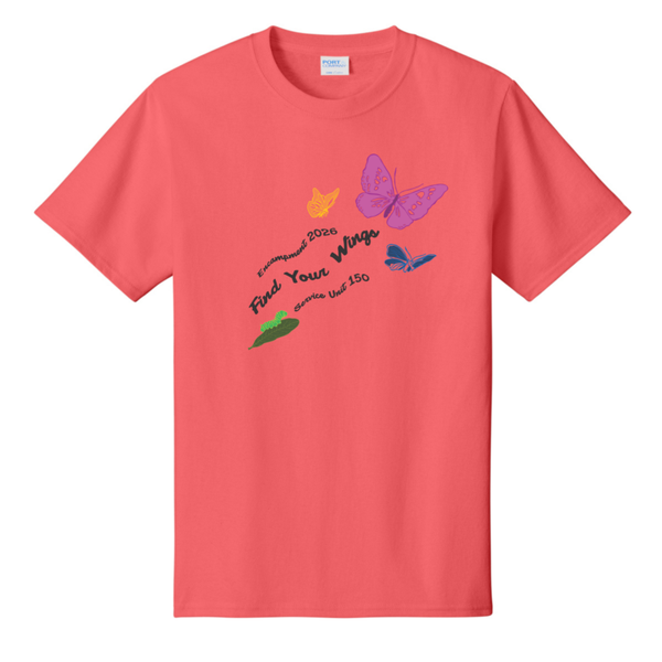 Encampment Coral Tee