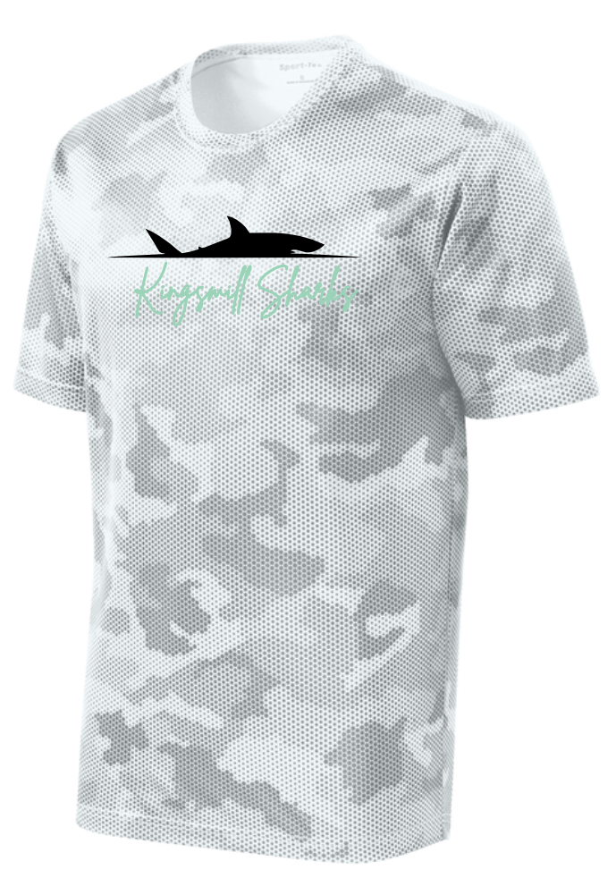 KM Sharks - Camo Dry Fit - Dorsal Fin