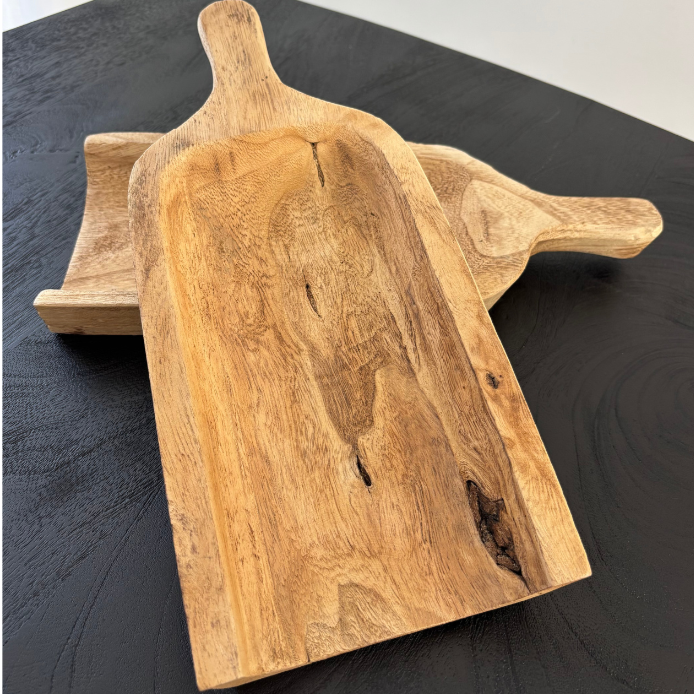 Houten dienblad | schep