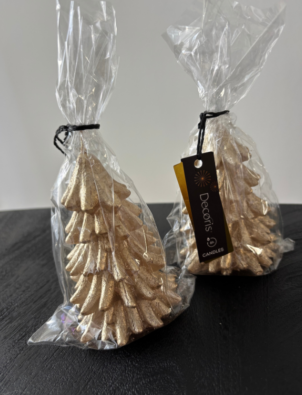 Kerstboom kaarsjes | Goud