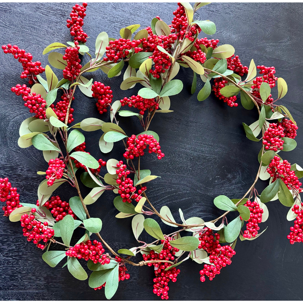 Eucalyptus berry garland | 180cm
