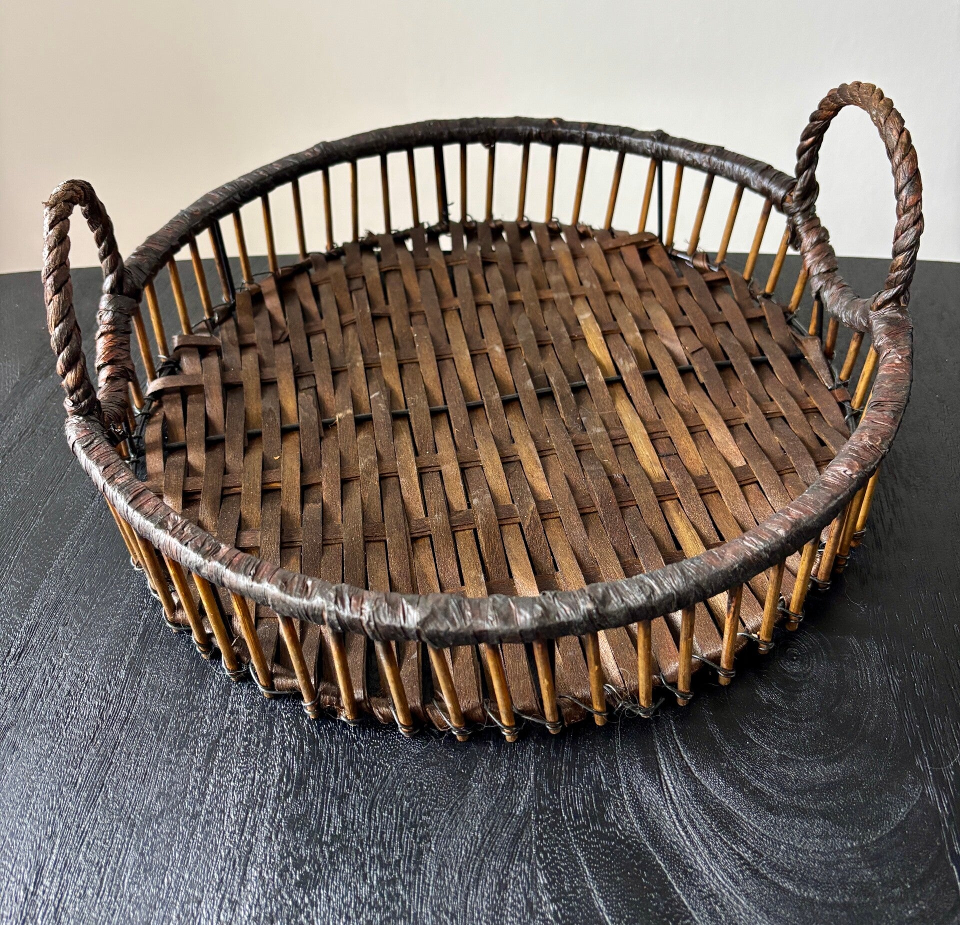 Dienblad | Bruin rond