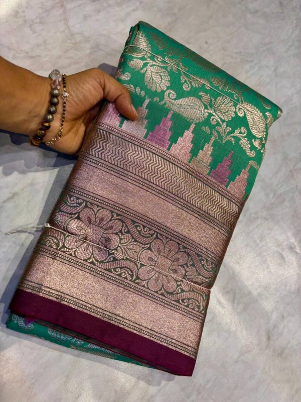 Kanchi Dharmavaram Pattu Saree