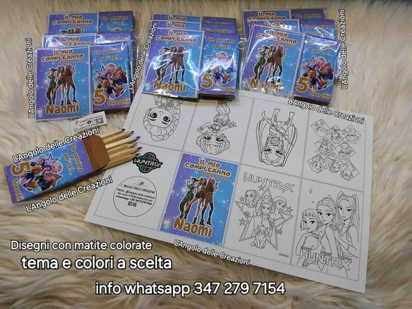 Kit colori e disegni