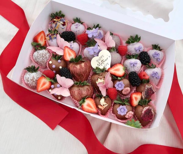 Mother's Day Chocolate Strawberries
