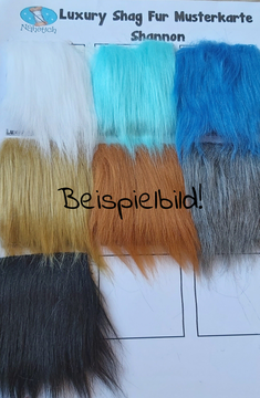 Muster/ Samples Faux Fur 1 - 3 Stück/piece