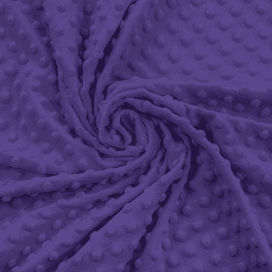 Minky Dots - Aster Purple