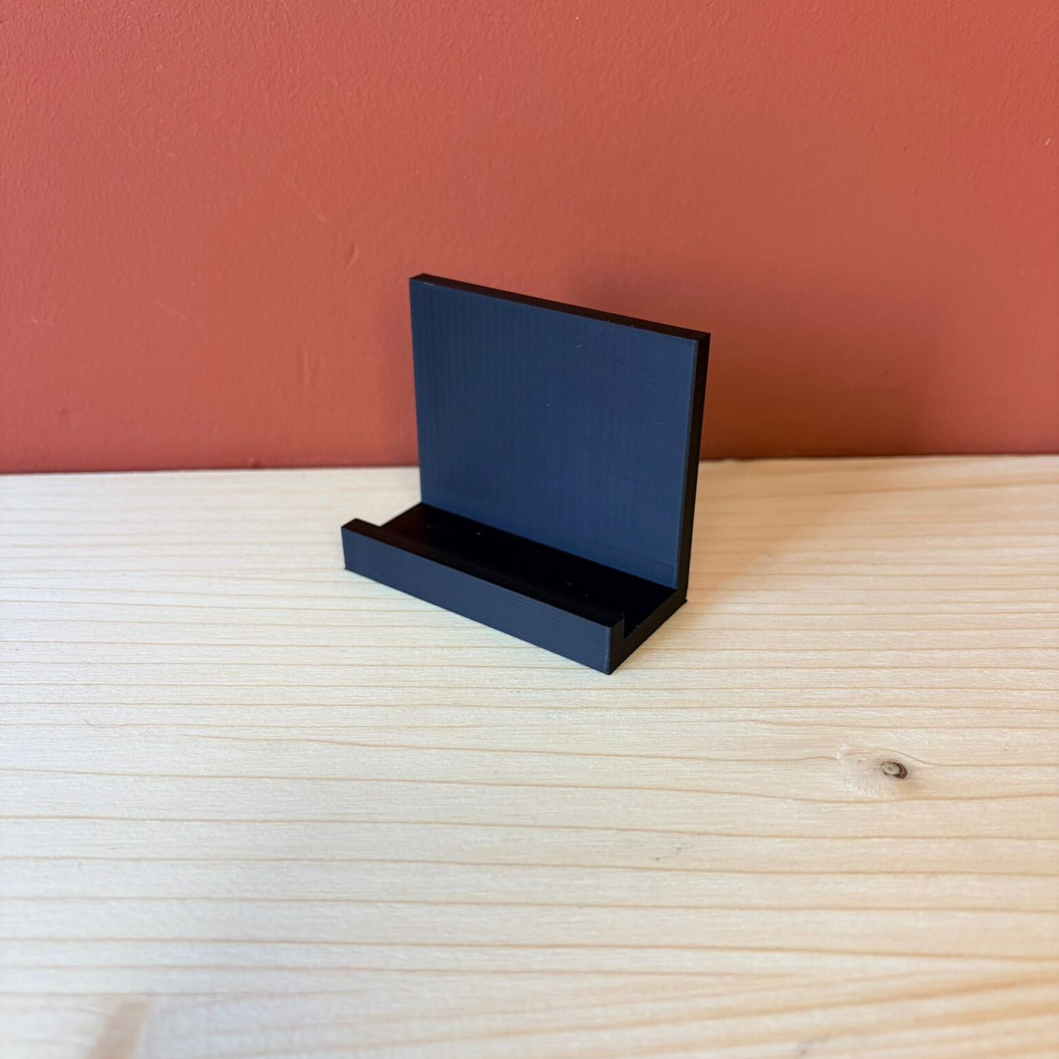 Zwarte Tegelhouder | Minimalistische Standaard