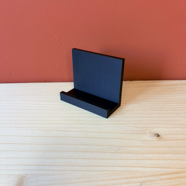 Zwarte Tegelhouder | Minimalistische Standaard