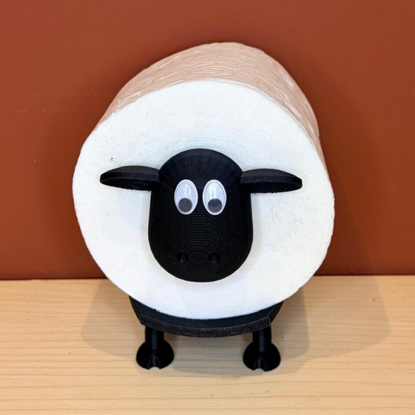 Wollie het Schaap Toiletrolhouder | Vrolijke WC Vriend voor het Hele Gezin