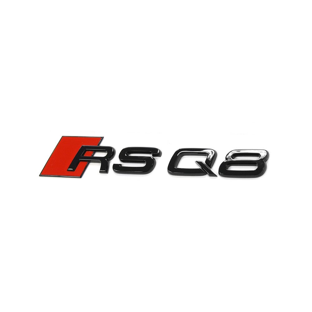 Logo RSQ8 noir brillant