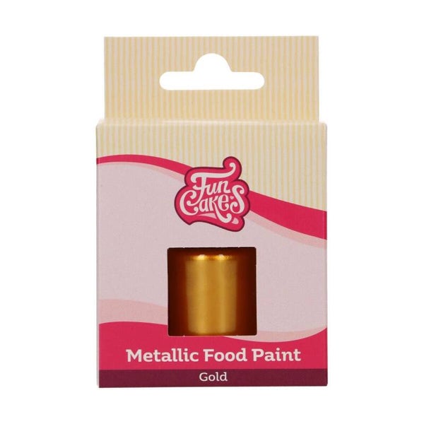 FunCakes metallic food paint Gold