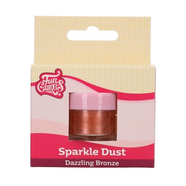 FunCakes sparkle dust dazzling Bronze