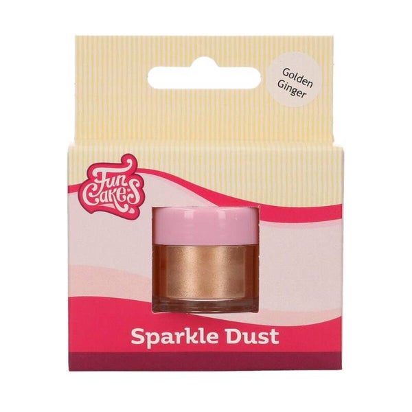 FunCakes sparkle dust golden Ginger