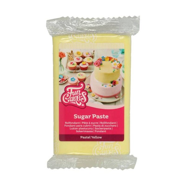 FunCakes rolfondant pastel Yellow 250 gram