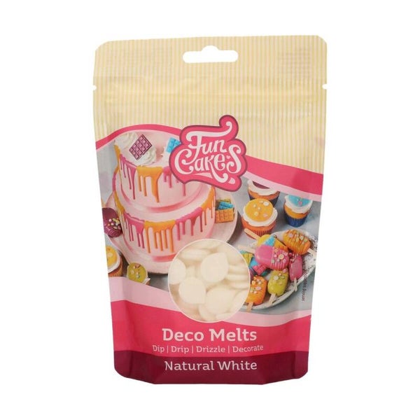 FunCakes deco melts Naturel White 250 gram