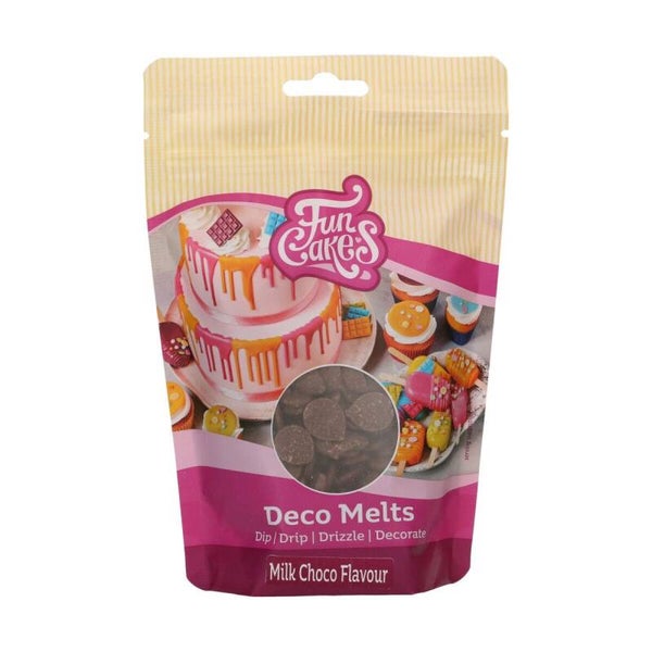 FunCakes deco melts Melk Chocosmaak 250 gram