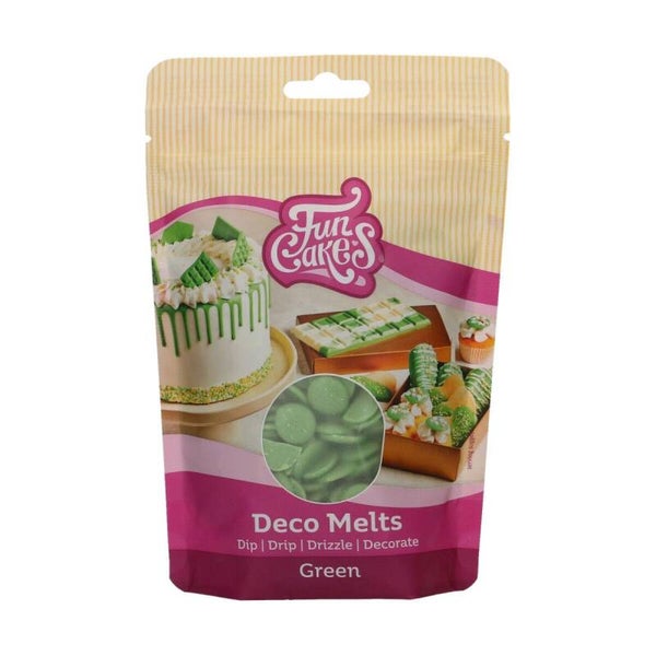 FunCakes deco melts Groen 250 gram
