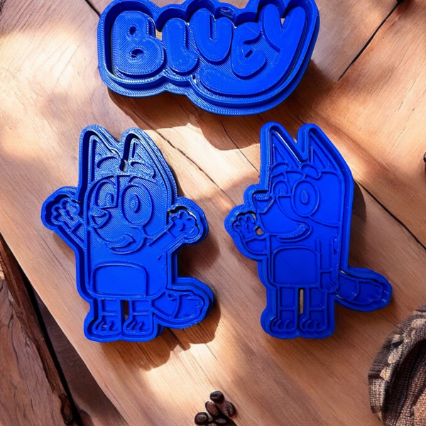 Cookie cutter - Blauwe puppy
