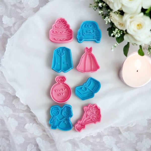 Cookie cutters - Wedding X8
