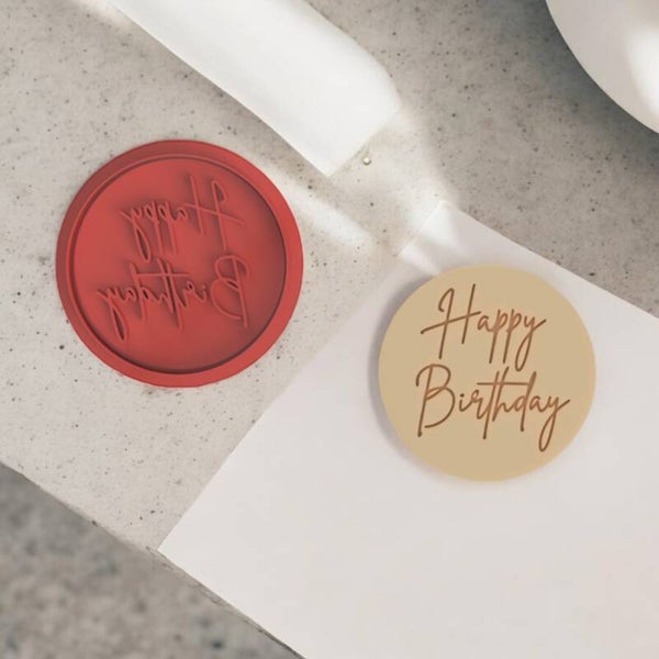 Cookie cutter - Happy Birthday