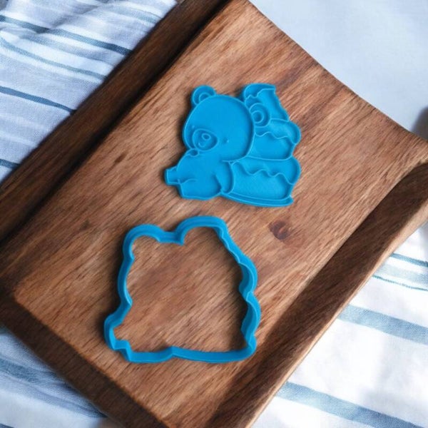 Cookie cutter - Beertje met taart
