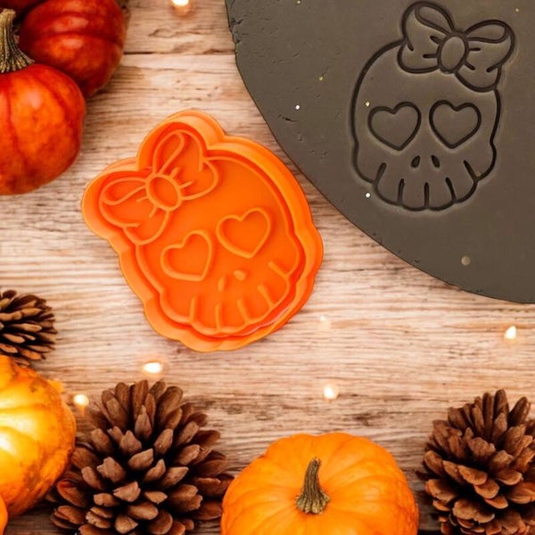 Cookie cutter - Orange Skelet