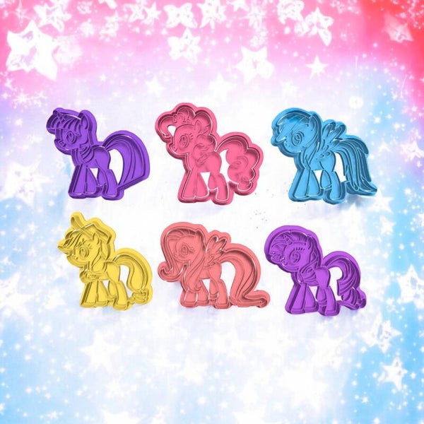 Cookie cutters - My little pony