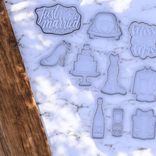 Cookie cutters - Just married