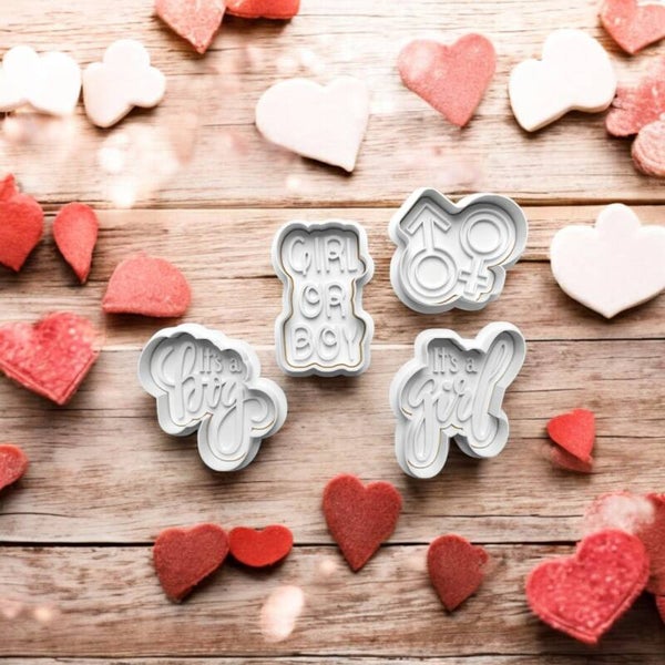 Cookie cutter - Boy or Girl set