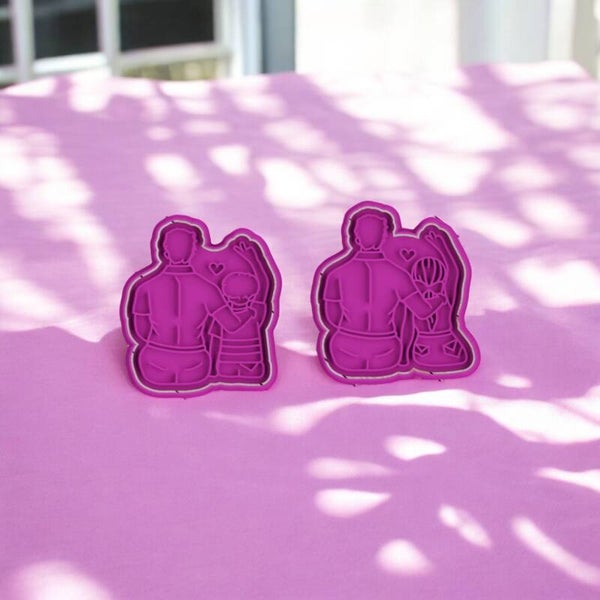 Cookie cutter - Papa & zoon - Papa & dochter