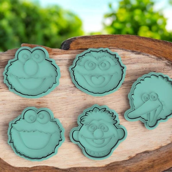 Cookie cutter - Sesame straat