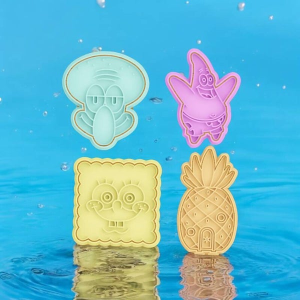 Cookie cutter - Spongebob set