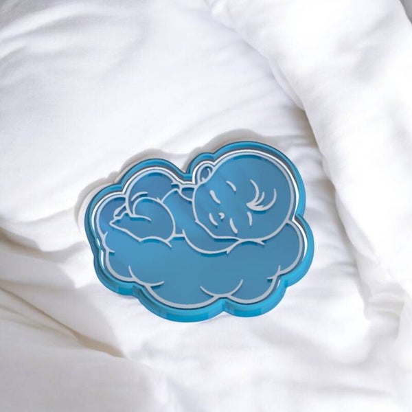 Cookie cutter - Baby op wolk