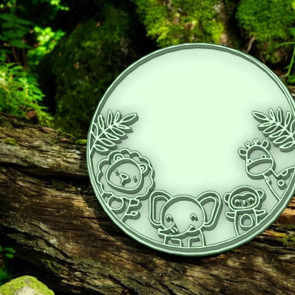 Cookie cutter - Animals rond