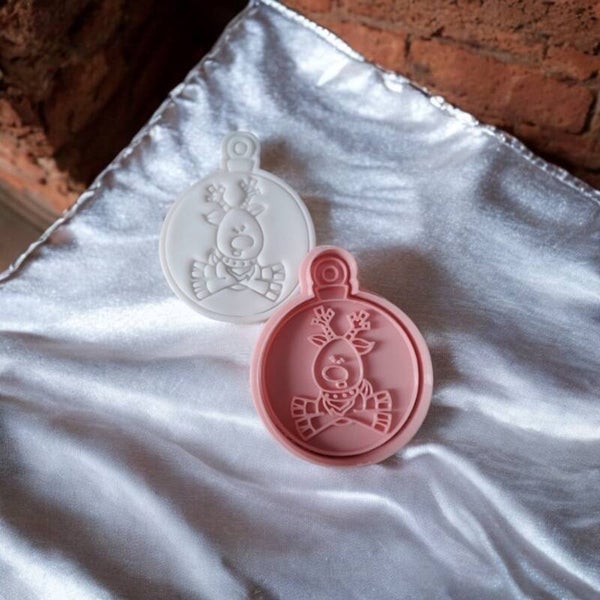 Cookie cutter - Rendier kerstbal