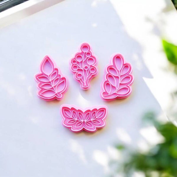 Cookie cutter - Leaf set