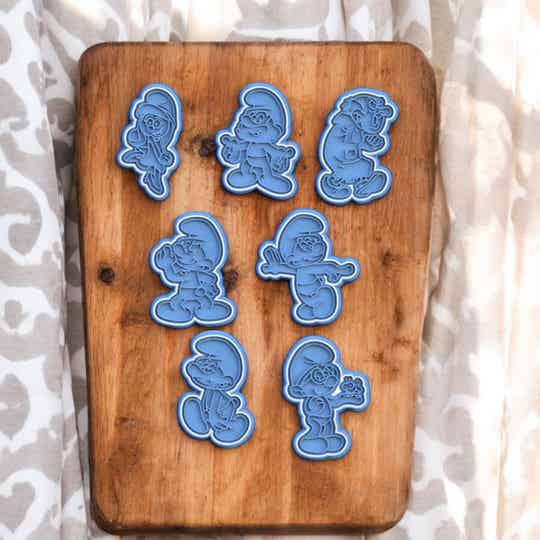 Cookie cutters - De smurfen