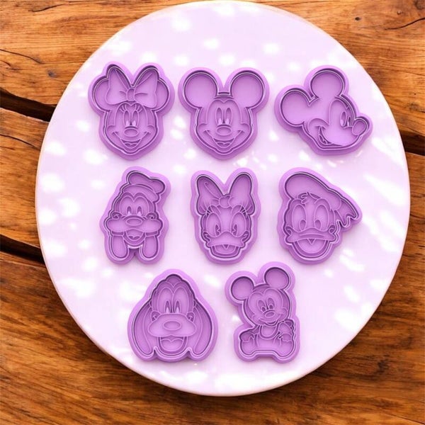 Cookie cutter - Mickey set X8